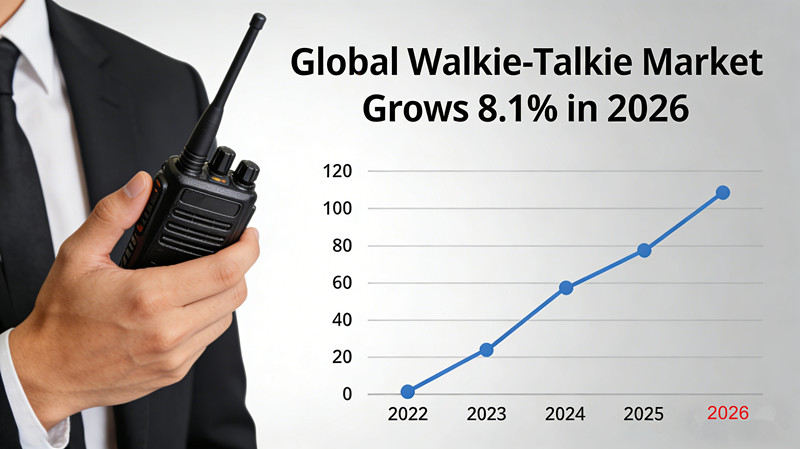 Global Walkie-Talkie Market Grows 8.1% in 2026